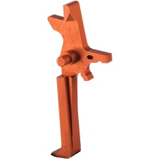 Retro Arms Anodized Aluminum Trigger for AR15 Series - ORANGE (Type C)