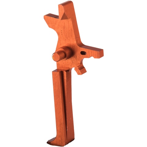 Retro Arms Anodized Aluminum Trigger for AR15 Series - ORANGE (Type C)