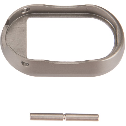 5KU Hi-Capa GBB CNC Aluminum Magwell - TITANIUM