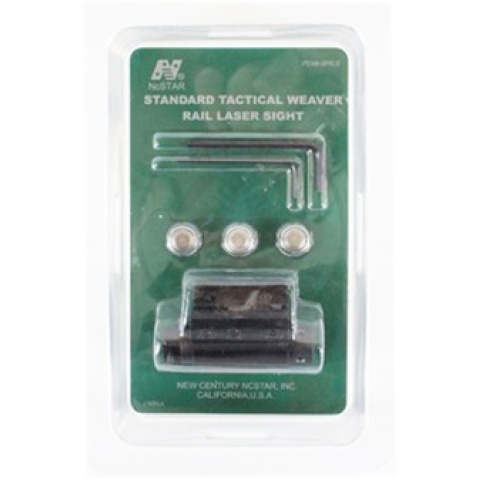 NcStar Universal Weaver-Mounted Red Laser Sight