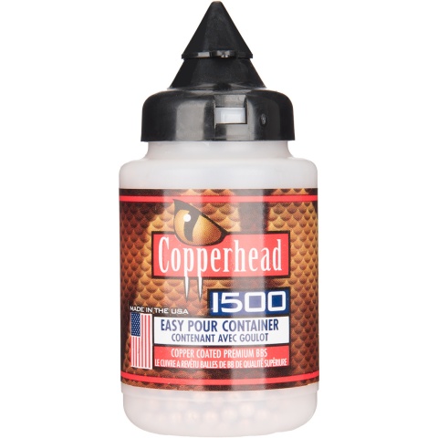 Copperhead 1500Rd .177 Cal. Copper coated BBs - COPPER