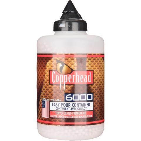 Copperhead 6000Rd .177 Cal. Copper Coated BBs - COPPER