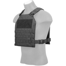Lancer Tactical Standard Issue 1000D Nylon Tactical Vest (Black)