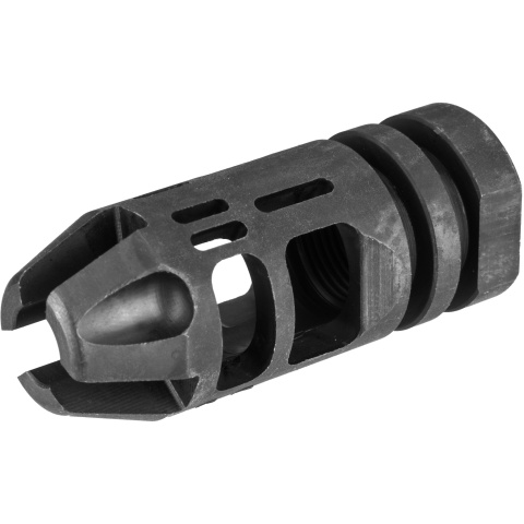 Atlas Custom Works Aggressive 556 Flash Hider Compensator - BLACK