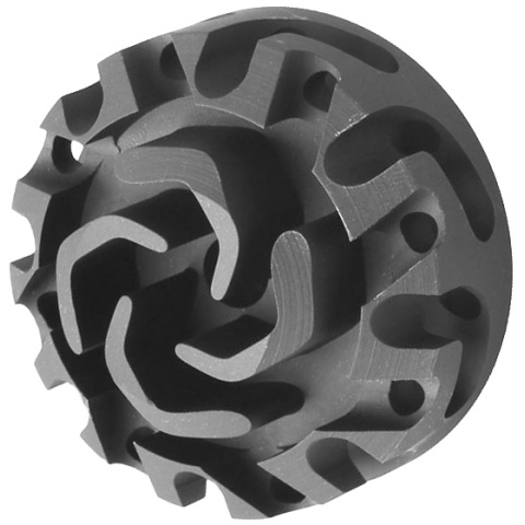 Atlas Custom Works Cookie Cutter (Type C) Compensator - BLACK