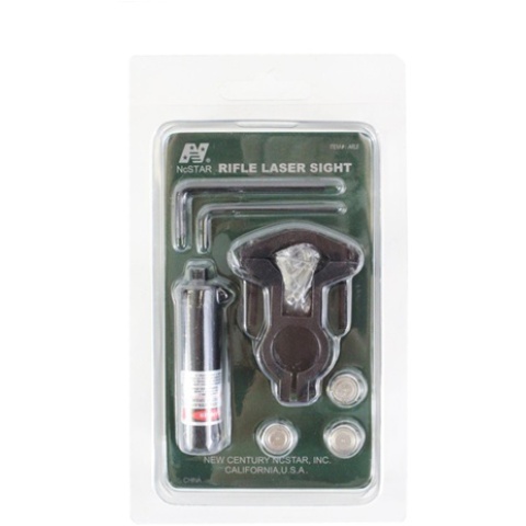 NcStar Universal Rifle Red Laser Sight - With Barrel Mounting Kit