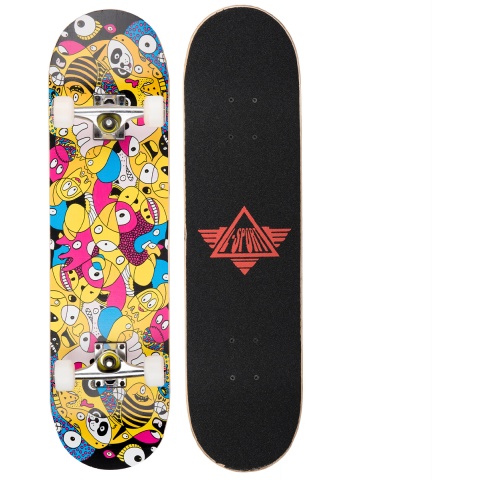 L-Sport Wild Faces Complete Skateboard (8.0