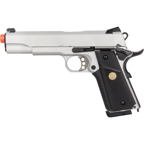 Double Bell MEU GBB Gas Blowback Airsoft Pistol - SILVER