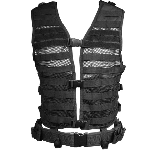 NcStar MOLLE / PALS Modular Tactical Vest - Black