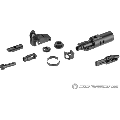 Double Bell Nozzle Kit and Components for M1911 GBB Airsoft Pistols