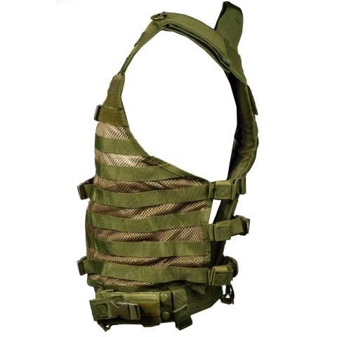 NcStar MOLLE / PALS Modular Tactical Vest - OD Green