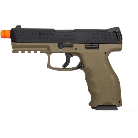 Elite Force H&K VP9 Gas Blowback Airsoft GBB Pistol - BLACK/TAN
