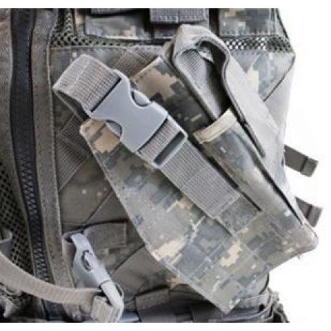 NcStar Airsoft Cross Draw Tactical Vest w/ Holster - ACU