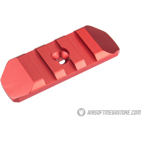 Atlas Custom Works 3-Slot KeyMod Rail - RED