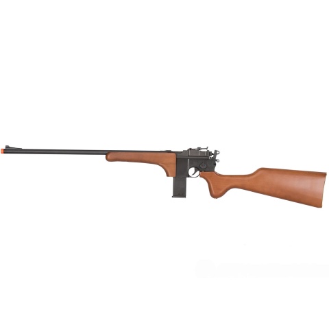 HFC Gas Powered M712 Full Metal Airsoft Sniper Rifle  - BLACK/WOOD
