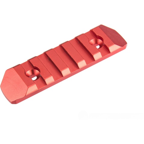Atlas Custom Works 5-Slot KeyMod Rail - RED