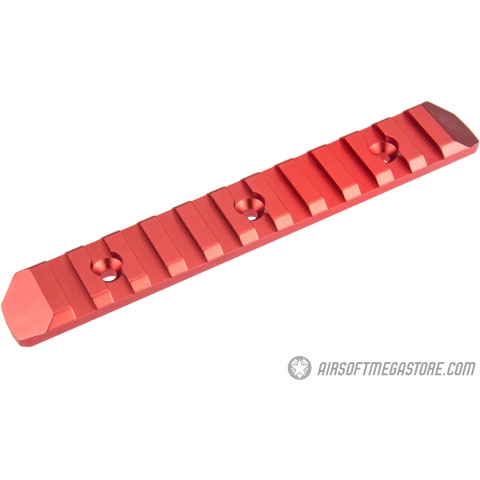 Atlas Custom Works 11-Slot KeyMod Rail - RED