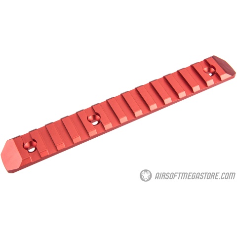Atlas Custom Works 13-Slot KeyMod Rail - RED
