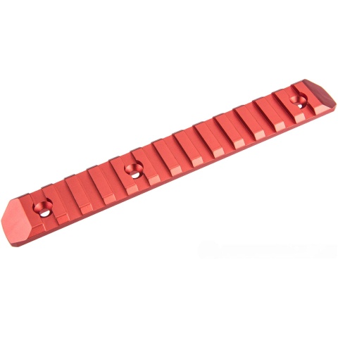 Atlas Custom Works 13-Slot KeyMod Rail - RED