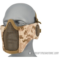G-Force Tactical Elite Face and Ear Protective Mask (Color: Desert Digital)