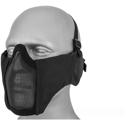 Sentinel Gears Tactical Elite Face and Ear Protective Mask - BLACK