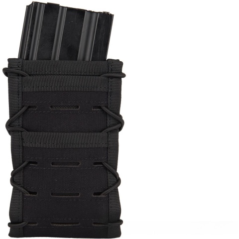 AMA Single High Speed M4 MOLLE Magazine Pouch - BLACK