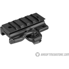 Atlas Custom Works Quick Detach Dovetail Rail Mount - BLACK