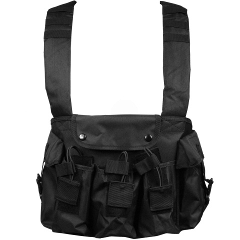 NcStar Tactical 6 Pocket AK Chest Rig - Black