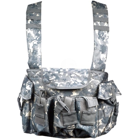NcStar Tactical 6 Pocket AK Chest Rig - ACU