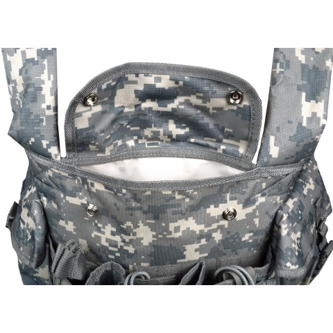 NcStar Tactical 6 Pocket AK Chest Rig - ACU