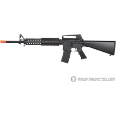 Golden Eagle M16 RIS Lightweight Polymer GBB Airsoft Rifle - BLACK