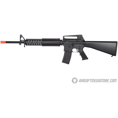 Golden Eagle M16 RIS Lightweight Polymer GBB Airsoft Rifle - BLACK