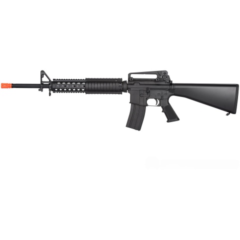 Golden Eagle M16 RIS Lightweight Polymer GBB Airsoft Rifle - BLACK