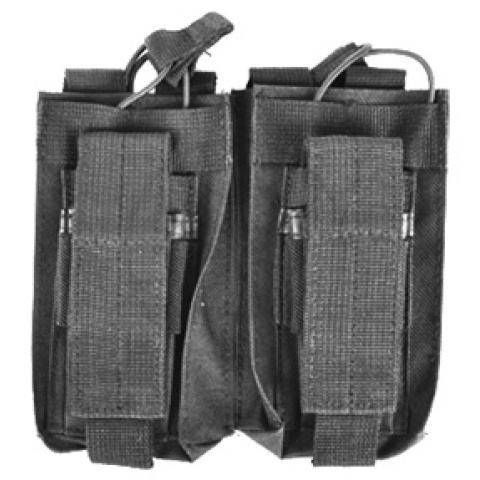 NcSTAR MOLLE Rifle Magazine Pouch + Pistol Magazine Pouch - BLACK