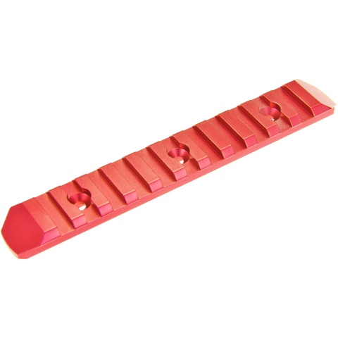 Atlas Custom Works 11-Slot M-LOK Picatinny Rail Segment - RED