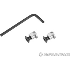 Atlas Custom Works Full Metal M-LOK Screw Set - STEEL