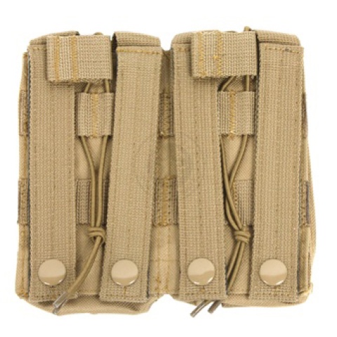 NcSTAR MOLLE Rifle Magazine Pouch w/ Pistol Magazine Pouches  - TAN