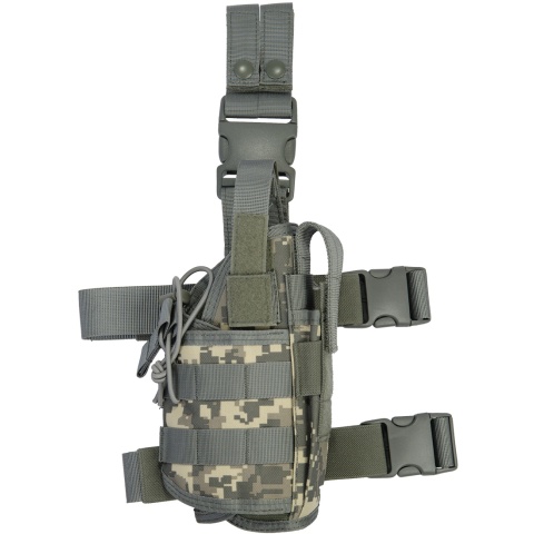 Lancer Tactical Tornado Dropleg Airsoft Pistol Holster - ACU