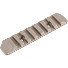 Atlas Custom Works 7-Slot KeyMod Picatinny Rail Segment - TAN