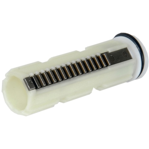 CM-C83 Polycarbonate Piston & Piston Head Set w/ Full Steel Teeth - WHITE