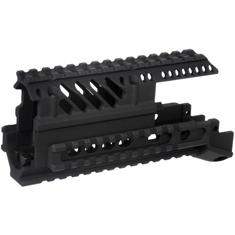 CM-C04 AK47 Airsoft X47 CNC Aluminum  Quad RIS Handguard - BLACK