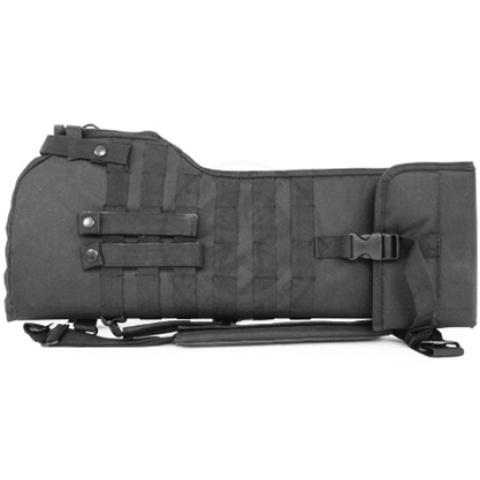 NcStar Rifle Scabbard Protective Gun Case w/ Shoulder Sling - BLACK