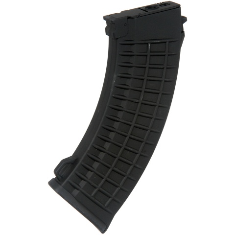 Airsoft Megastore Hi-Cap Airsoft Waffle Magazine for AK AEGs (Color: Black)