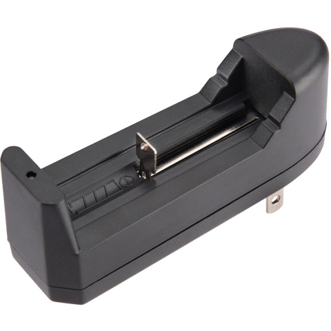 Lithium-Ion 4.2V 300 mAh Battery Charger - BLACK