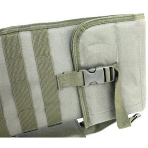 NcStar Rifle Scabbard Protective Gun Case w/ Shoulder Sling - OD GREEN