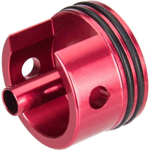 Lancer Tactical Airsoft CNC M4 Generation 2 V2 Gearbox Cylinder Head - RED