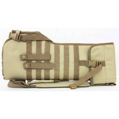 NcStar Tactical Rifle Scabbard w/ Integrated Shoulder Sling - TAN