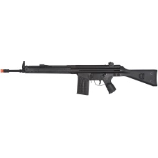 LCT LC-3A3-SB-AEG LC-3 Full Size Steel Airsoft AEG Rifle with Slim Handguard (Black)