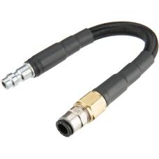 Redline Airsoft Integrated Grip Line Flex Connect for HPA Engine - BLACK