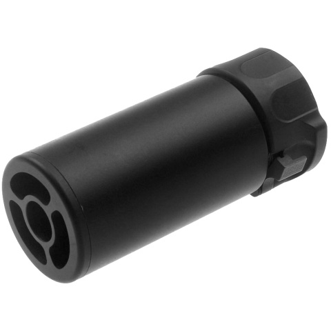 Atlas Custom Works Full Metal SOCOM QD Barrel Extension w/ Flash Hider [MINI] - BLACK